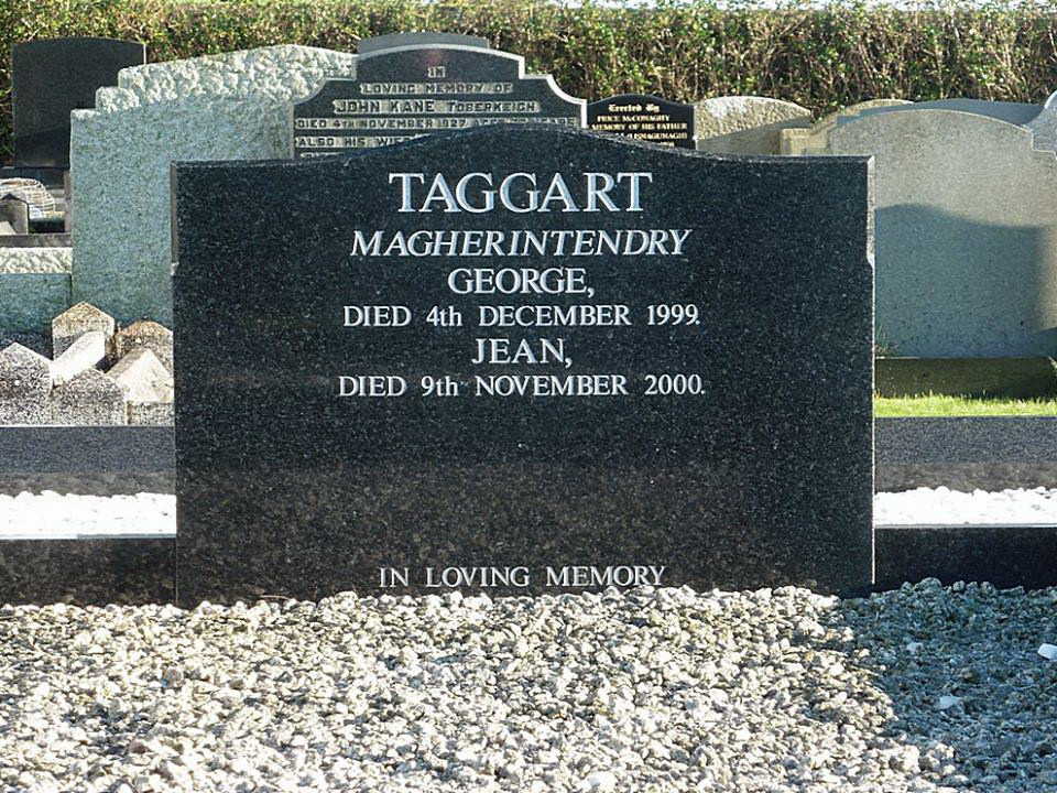 George Taggart - gravestone