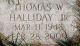 Doctor Thomas William Halliday, Jr.